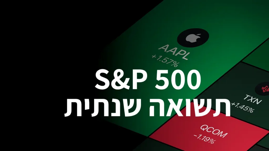 S&P 500 תשואה שנתית