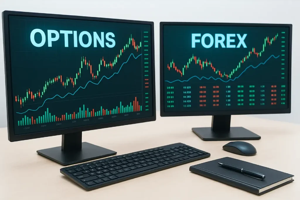 אופציות ומסחר במט״ח