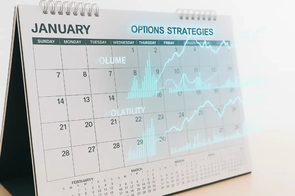 אסטרטגיות אופציות לפי חודשים